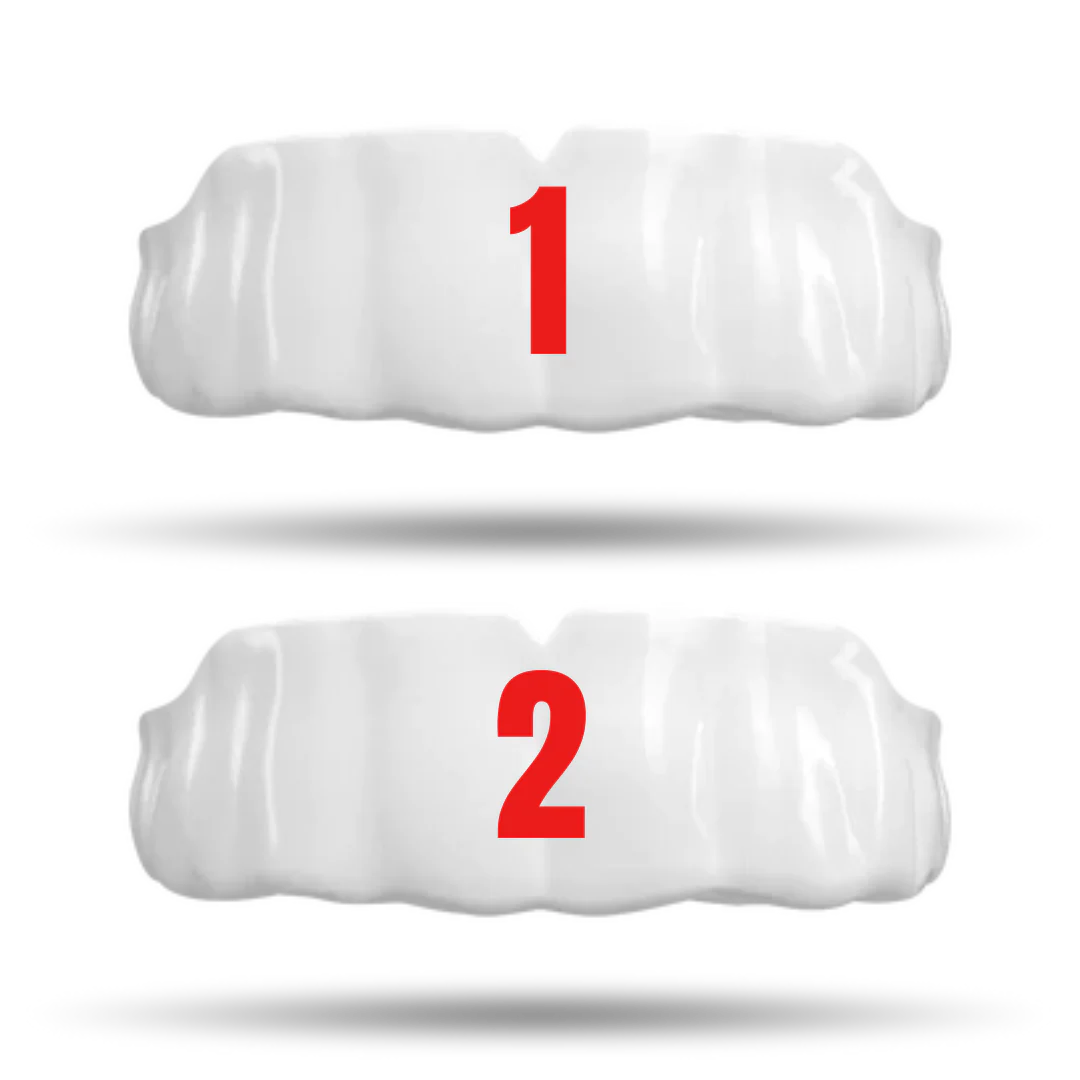 Add 2nd Identical Custom Text/Logo/Flag Mouthguard