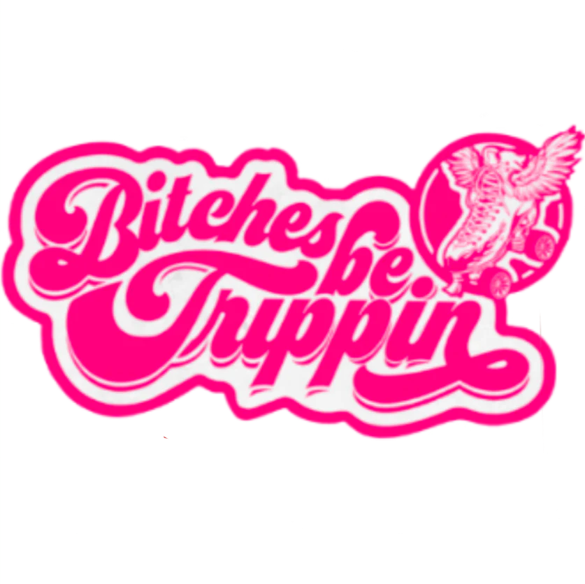 Bitches Pink Sticker