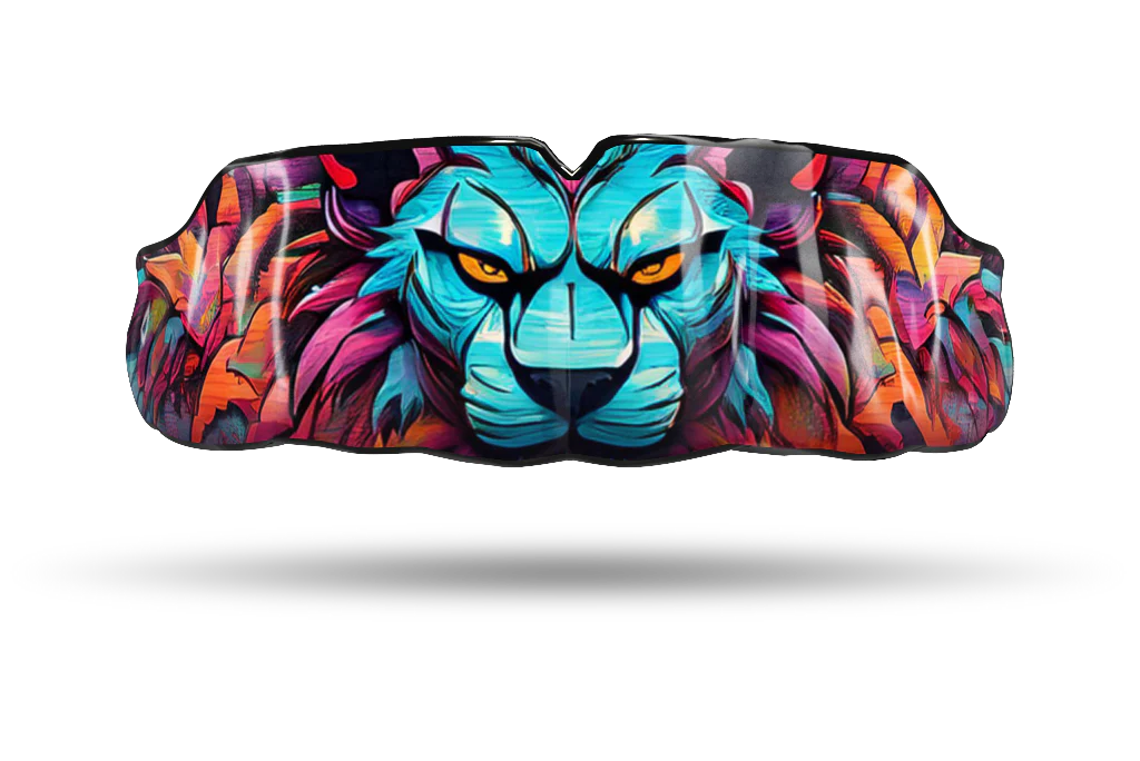 Blue Lion Graffiti