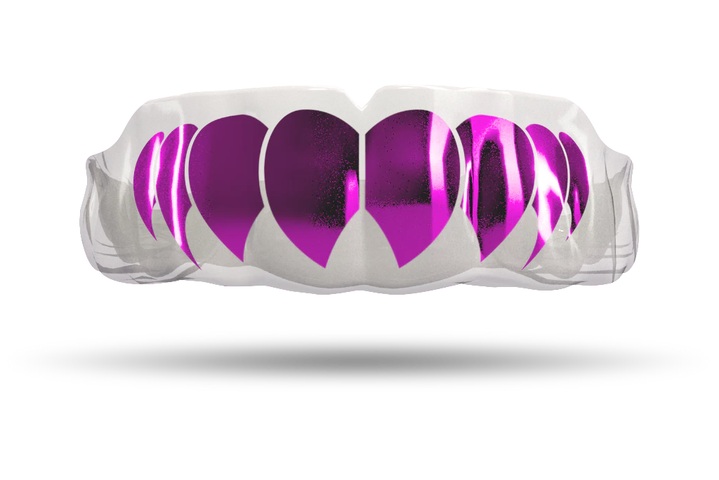 Chrome Fuchsia Fangs (Clear)
