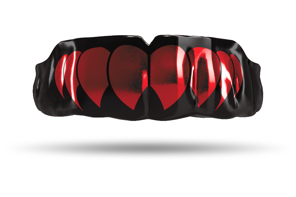 Chrome Red Fangs (Black)