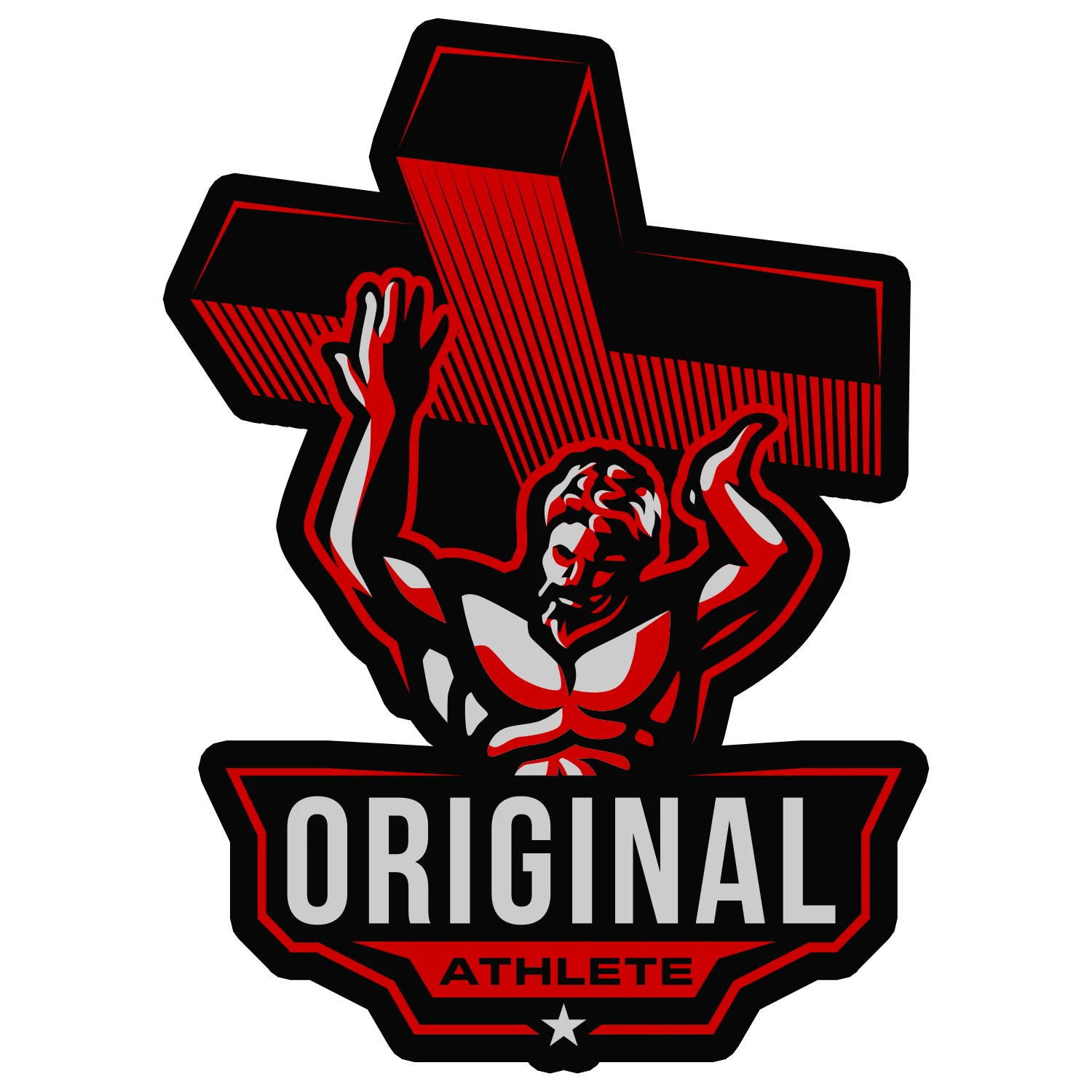 Original Athlete Sticker