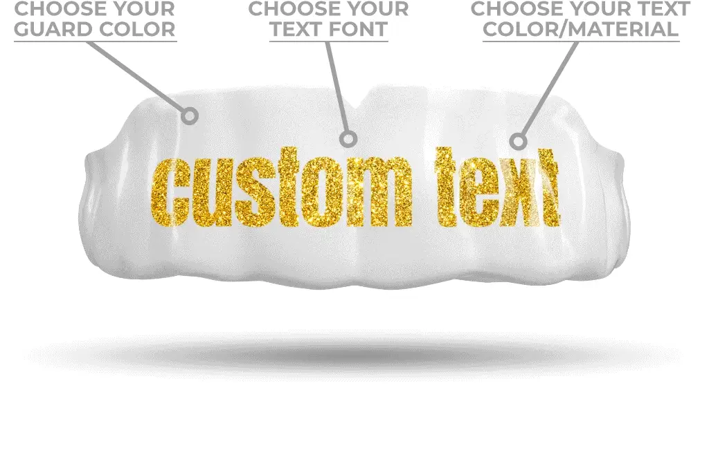 CustomFIT TEXT Mouthguard