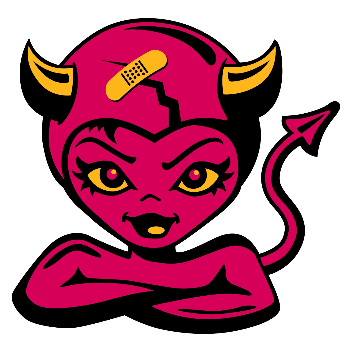 Cutie Devil Sticker