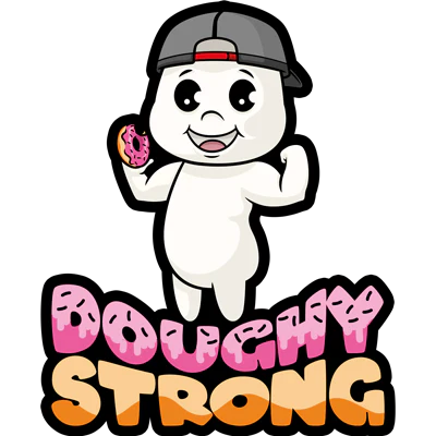 Doughy Strong Sticker