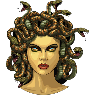 Medusa Sticker