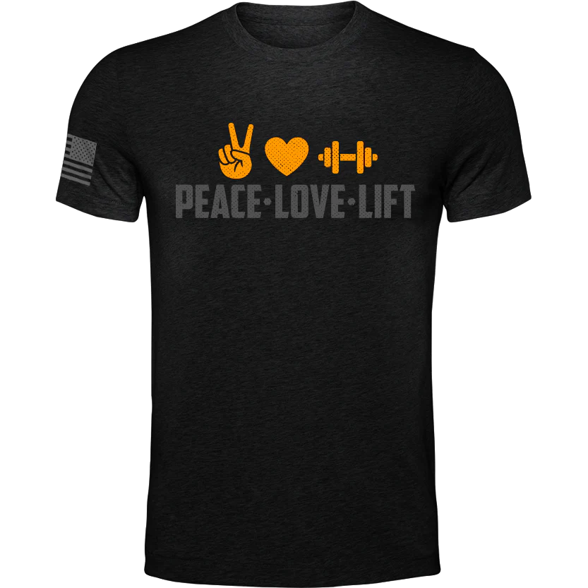 Peace. Love. Lift. Tee