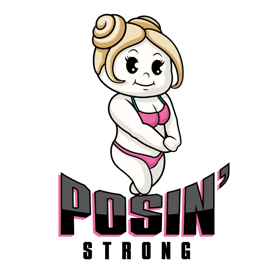 Posin' Sticker
