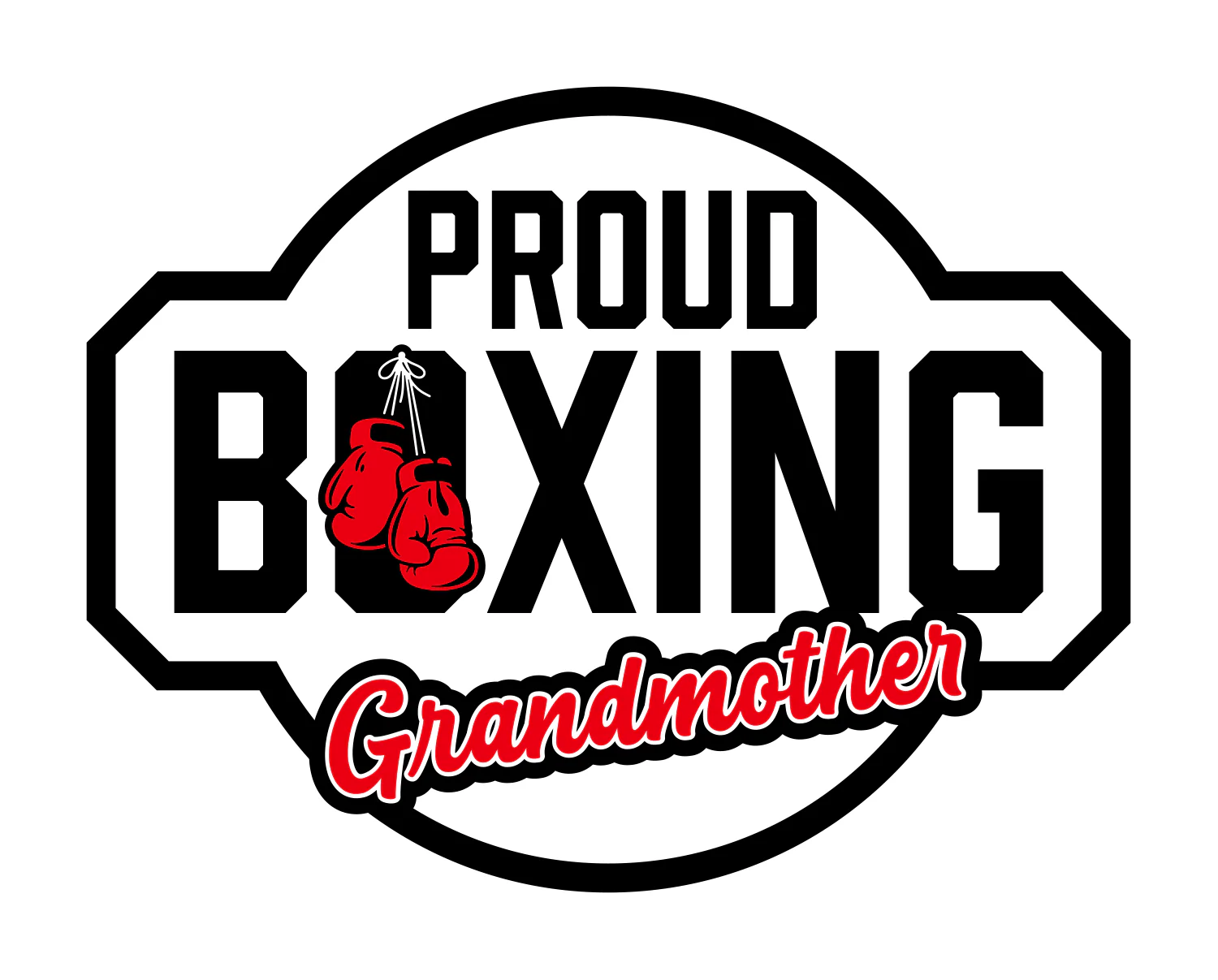 Proud Boxing Grandmother