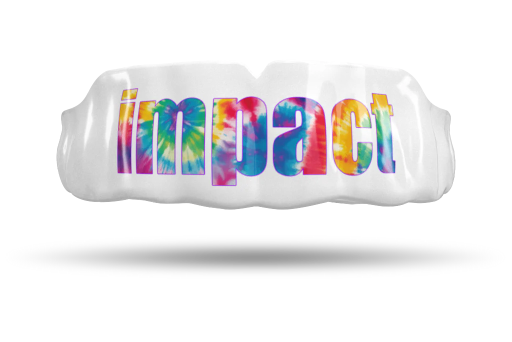 Pure Impact - Tye Dye Logo on White