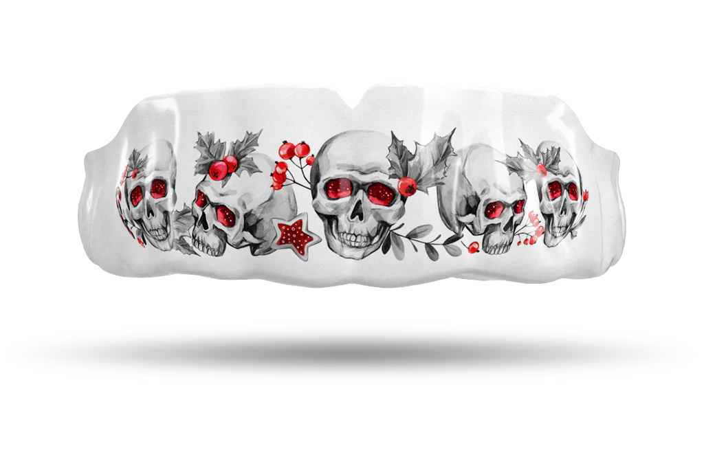 Skull & Holly