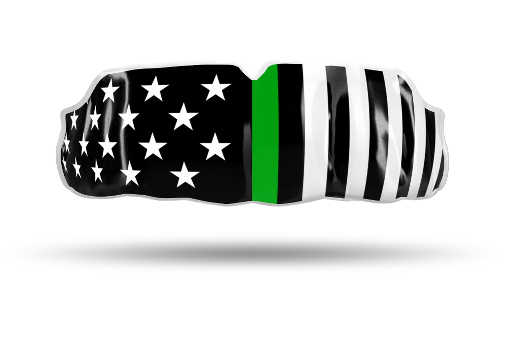 Thin Green Line Flag